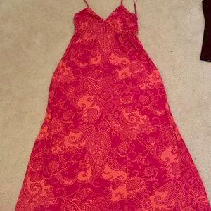 EXPRESS boho halter dress size S soft material